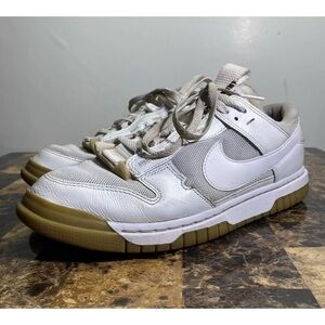Nike Air Dunk Jumbo Remastered White Gum Mens Size 9